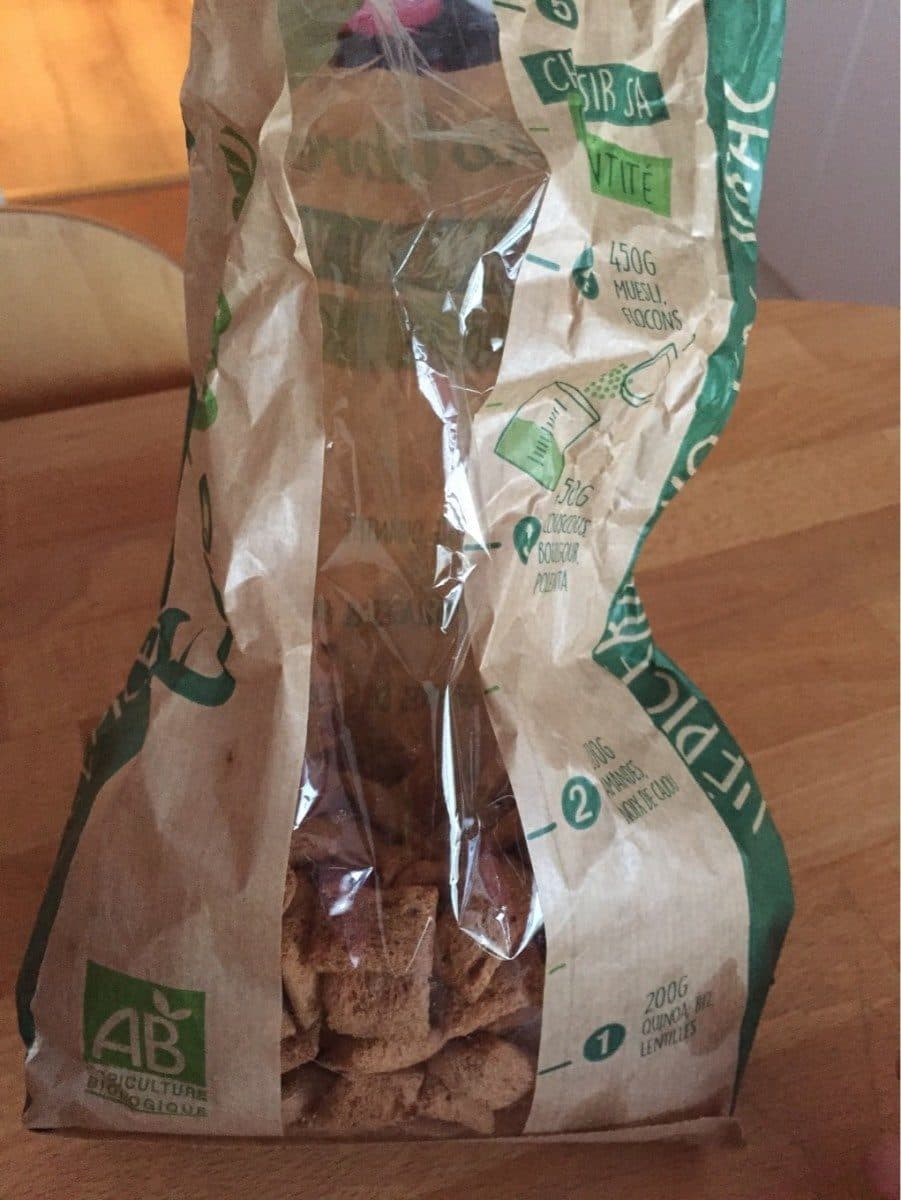 Open Food Facts Carrés fourrés chocolat packshot