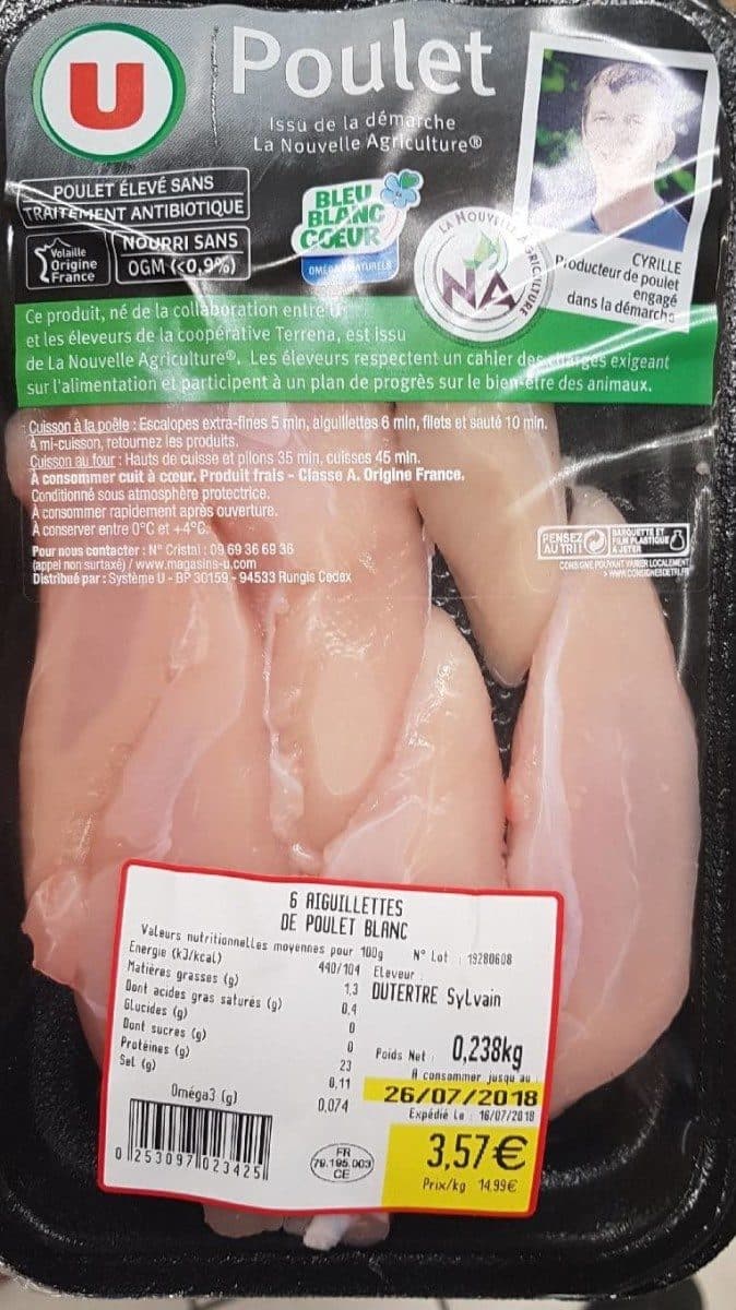 Open Food Facts Poulet aiguillettes packshot