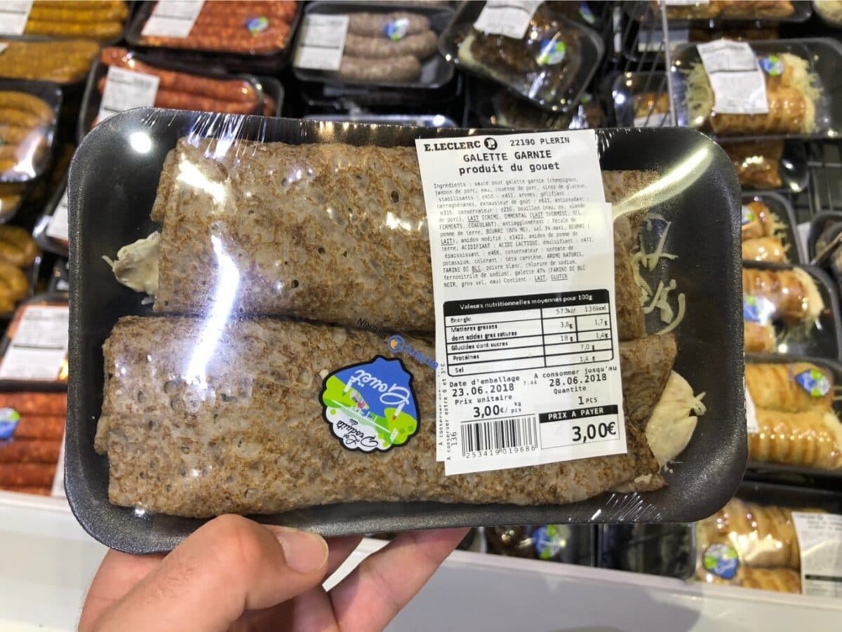 Open Food Facts Galette Garnie packshot