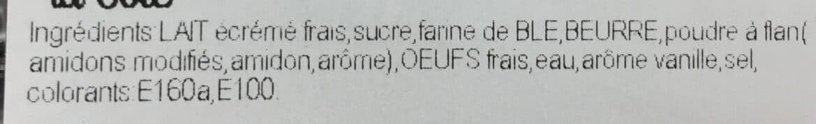 Open Food Facts Flan packshot