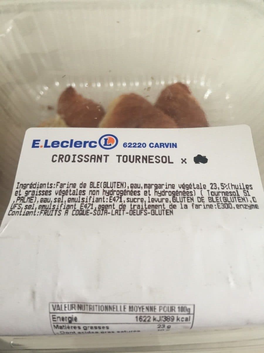 E.Leclerc Croissants packshot
