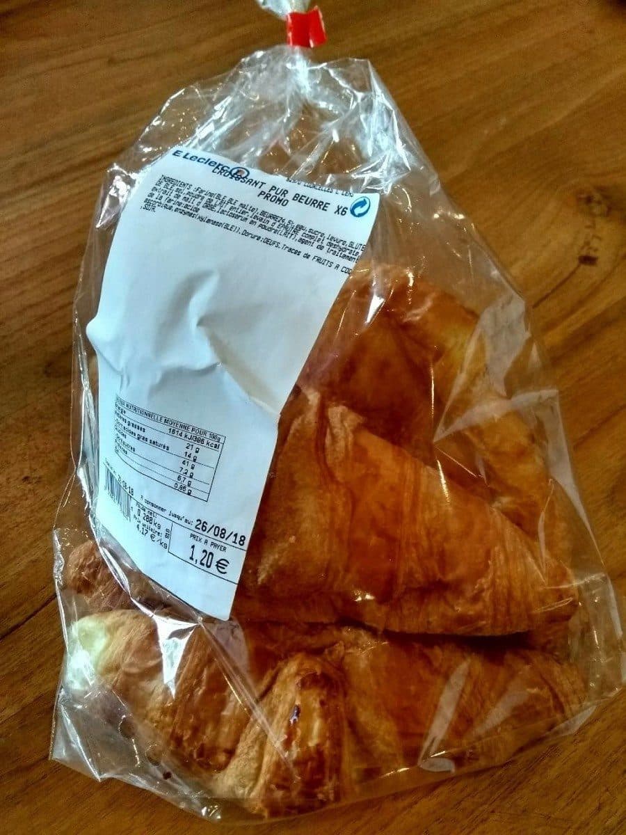 Open Food Facts croissant pur beurre packshot