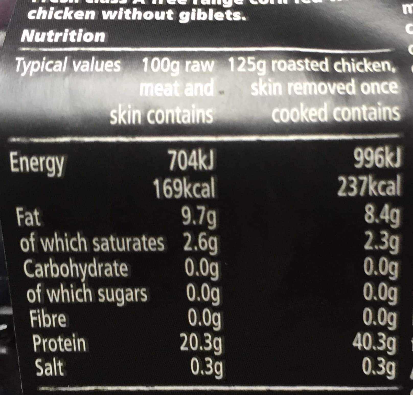 Tesco finest Free Range Whole Chicken packshot