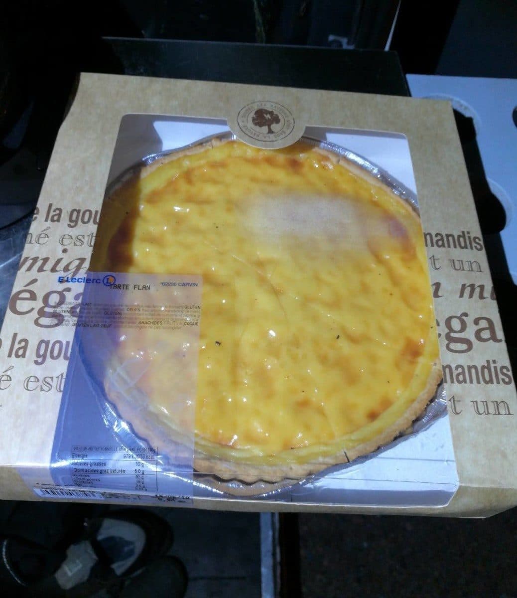 Open Food Facts Tarte flan packshot