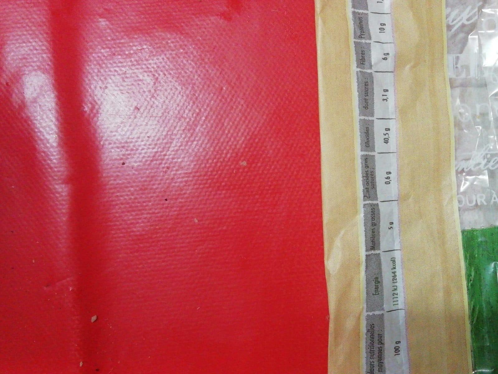 Open Food Facts Pain aux deux lins packshot