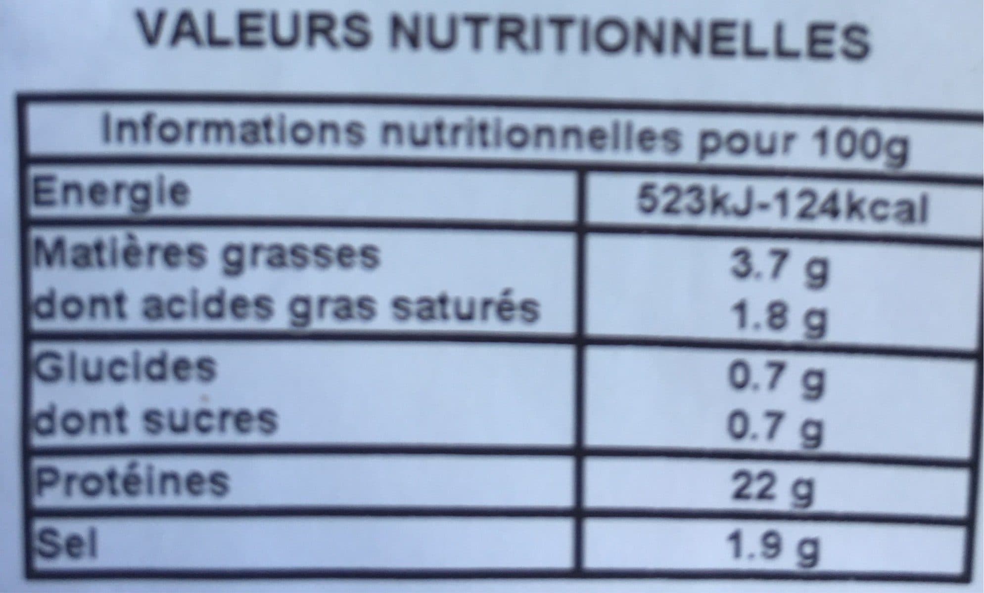 Open Food Facts Jambon de paris packshot