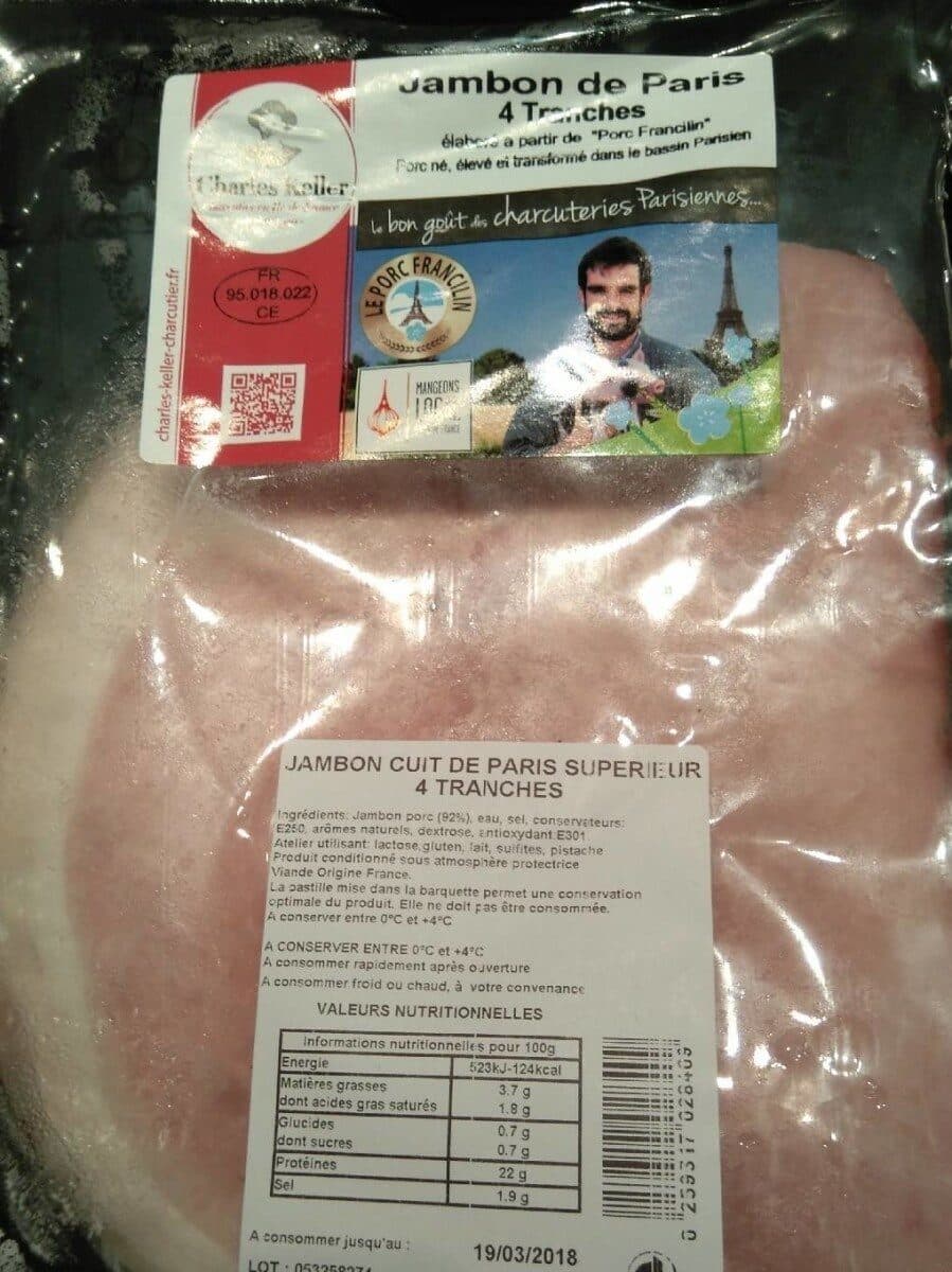 Open Food Facts Jambon de Paris packshot