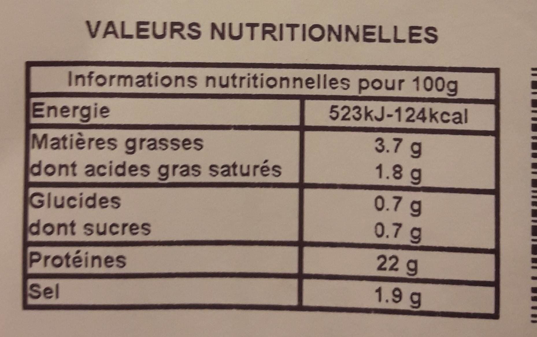Open Food Facts Jambon cuit de Paris supérieur 4 tranches packshot