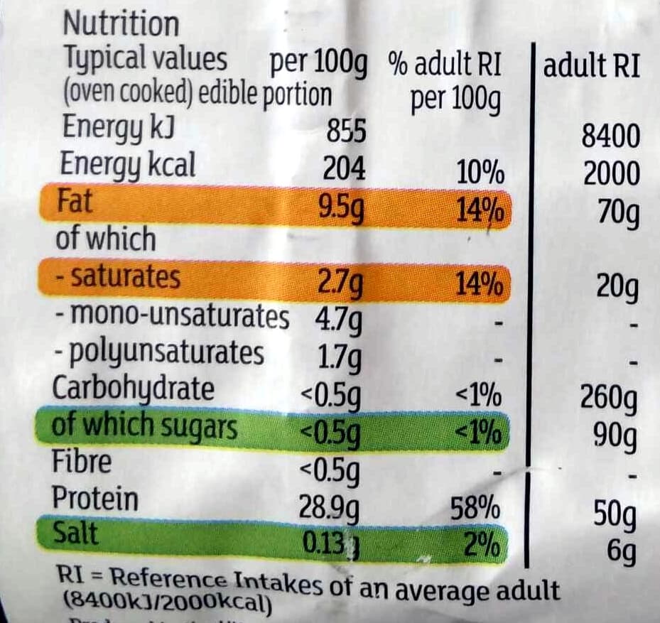Sainsbury's Taste the difference British free range whole chicken packshot