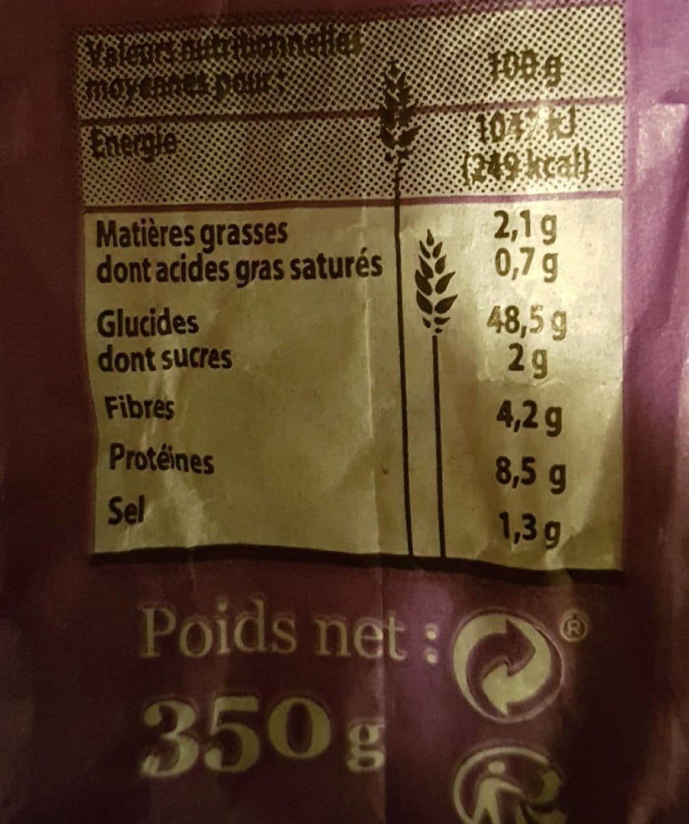 Open Food Facts Pain paillasse Céréales packshot