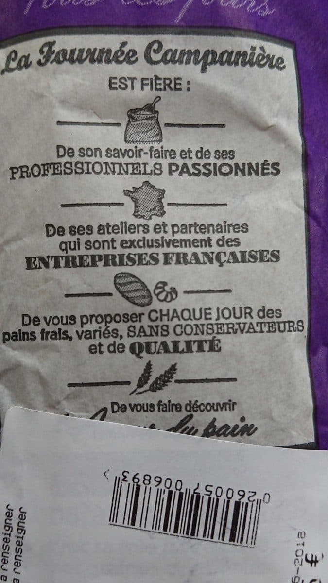 Open Food Facts Pain aux céréales packshot