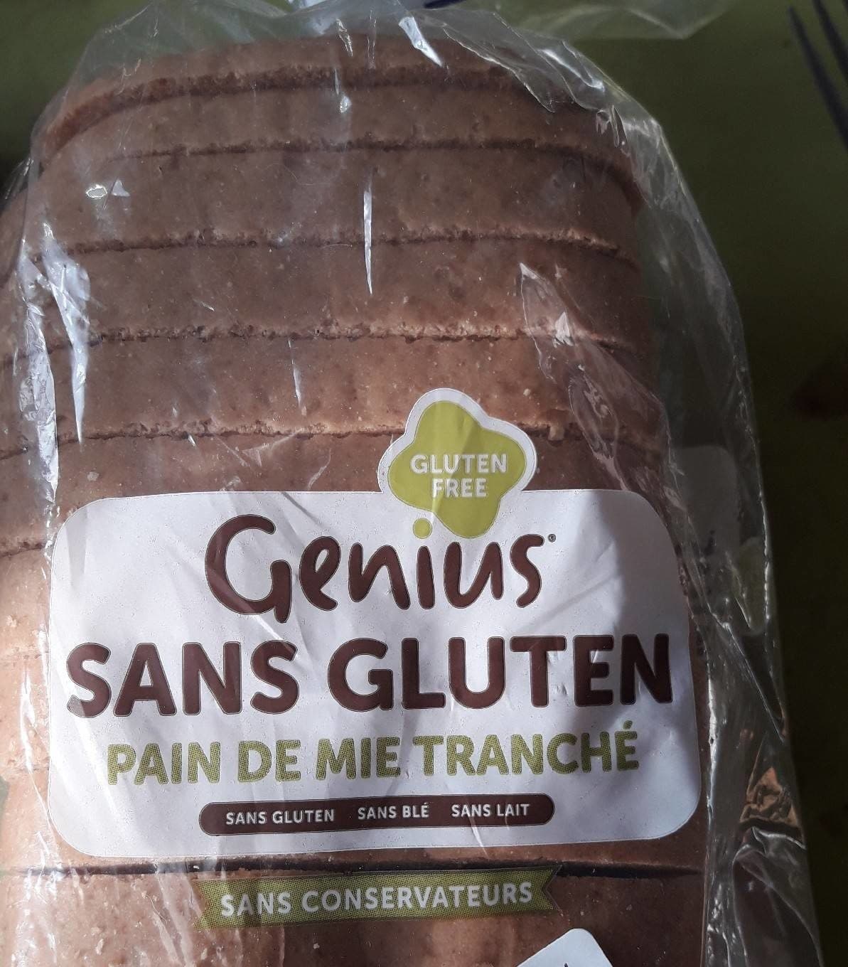 Genius Pain de mie tranché packshot