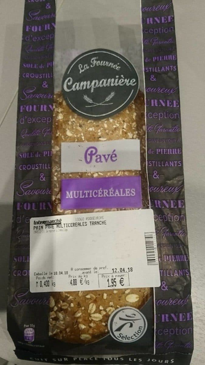 La Fournée Campanière Pavé multicéréales packshot