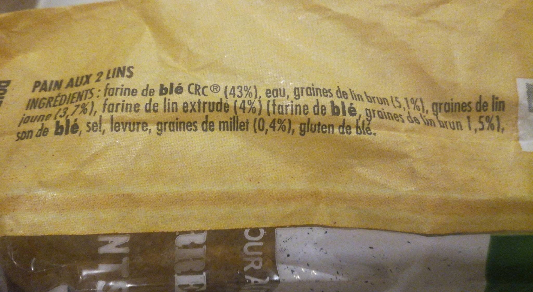 Bleu Blanc Coeur Pain aux 2 lins packshot