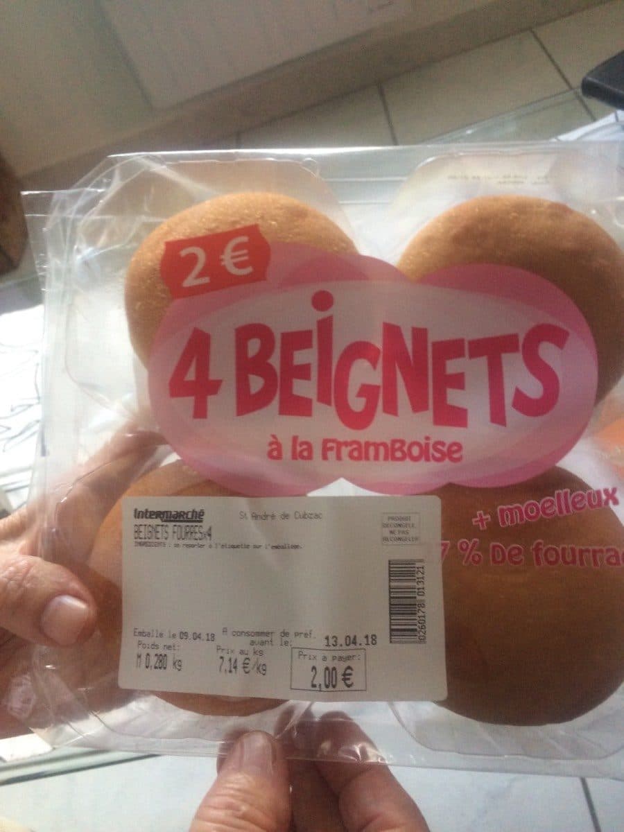 Open Food Facts Beignets intermarche packshot