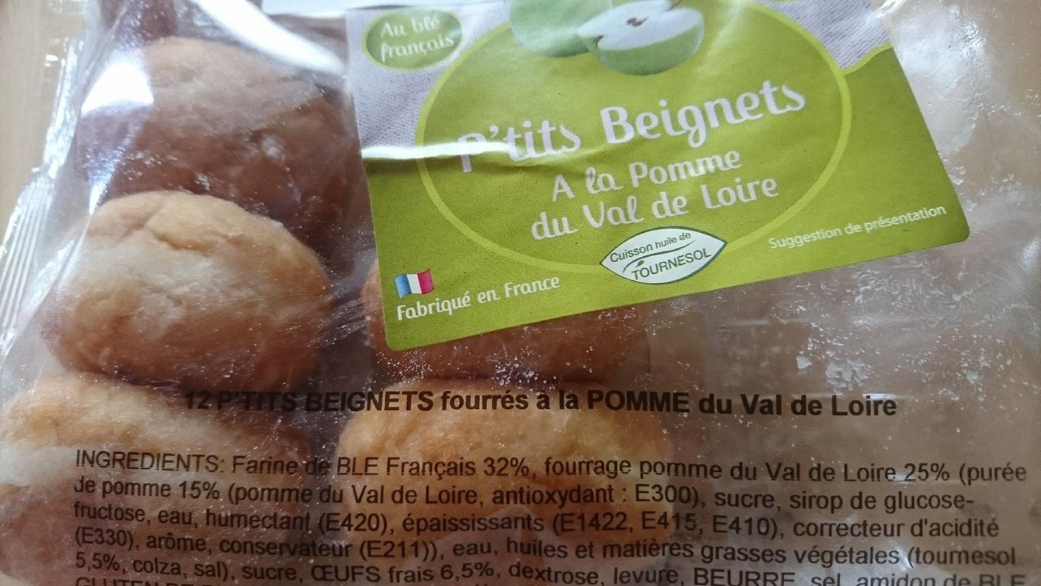 Open Food Facts P'tits beignets à la pomme du Val de Loire packshot