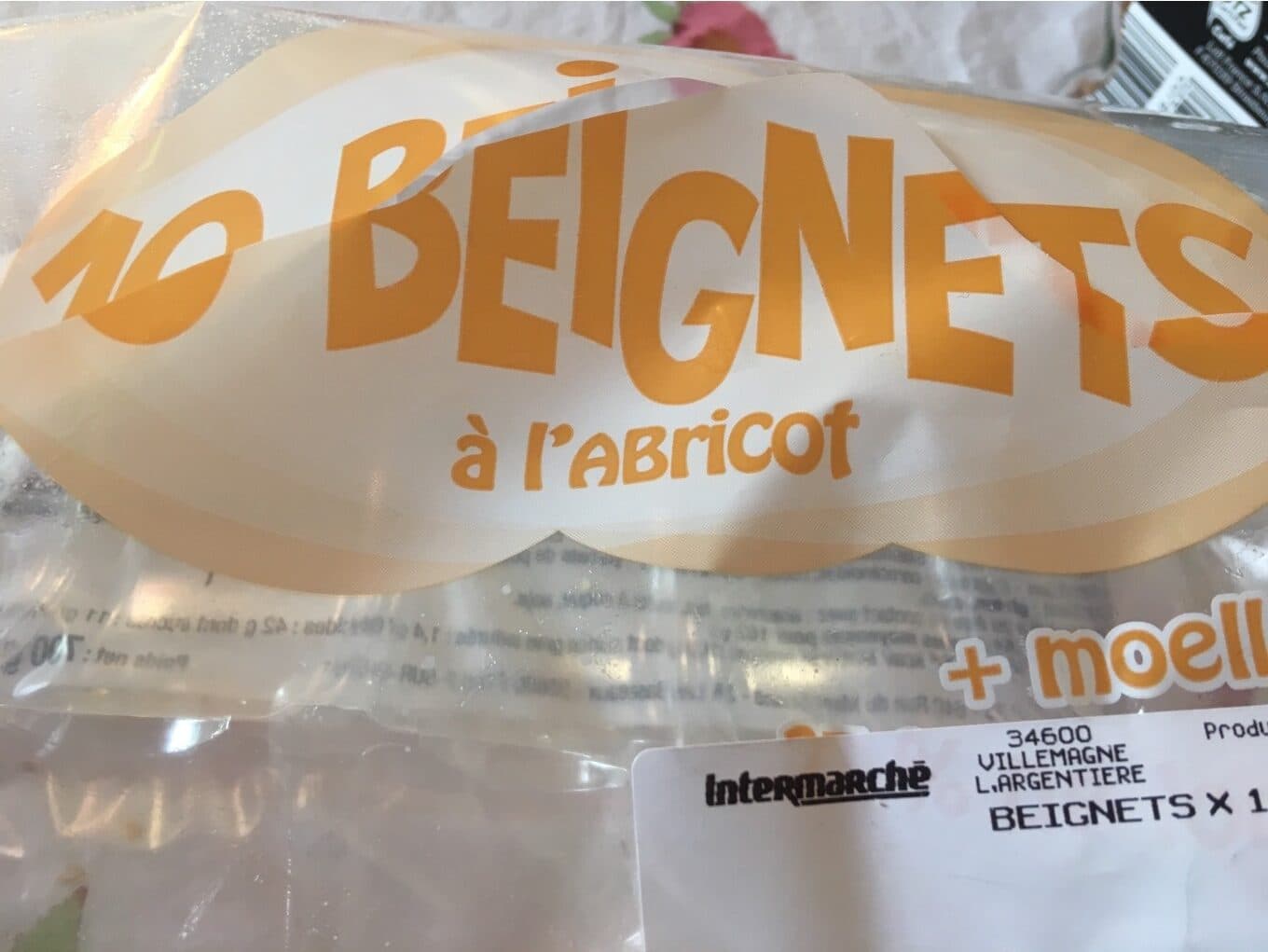 Intermarché Beignets à l’abricot packshot