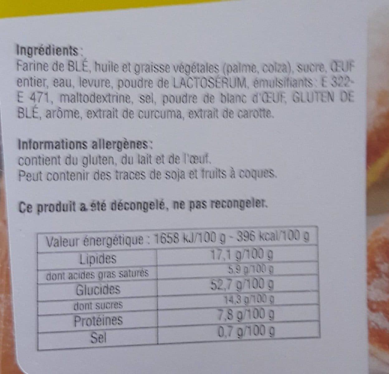 Open Food Facts Beignet en forme de bretzel packshot