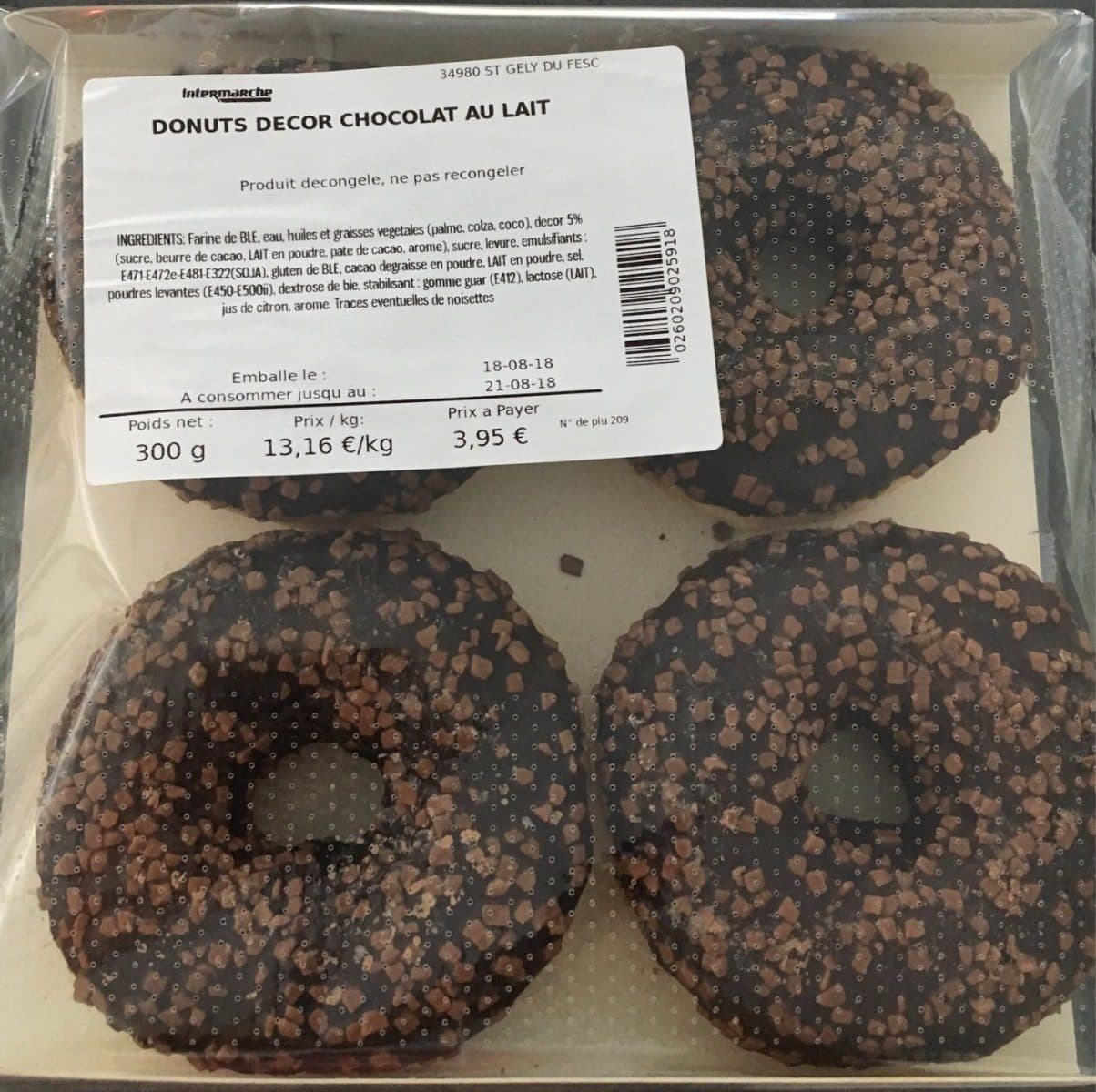 Open Food Facts Donuts packshot