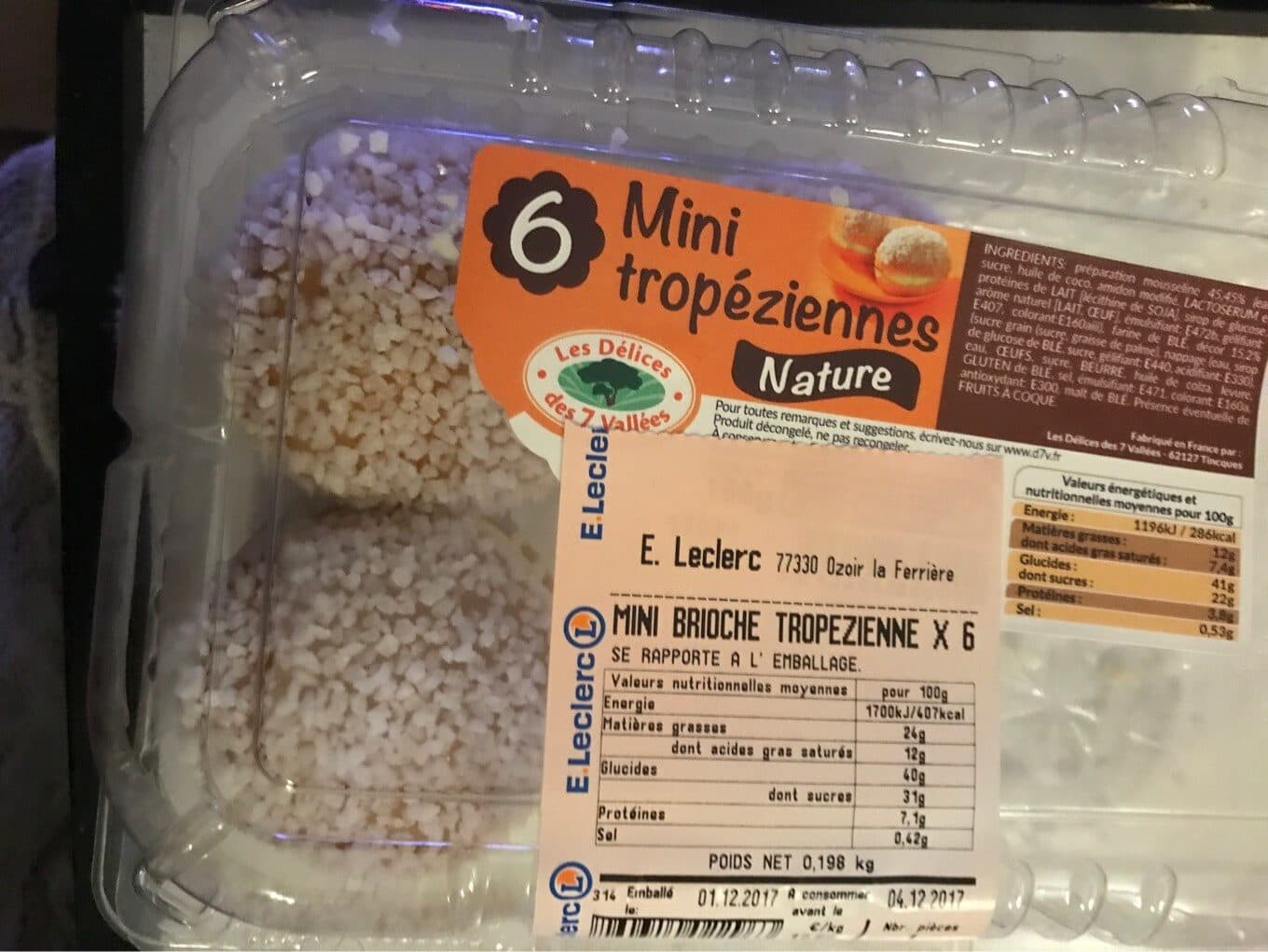 Leclerc Mini tropezienne packshot