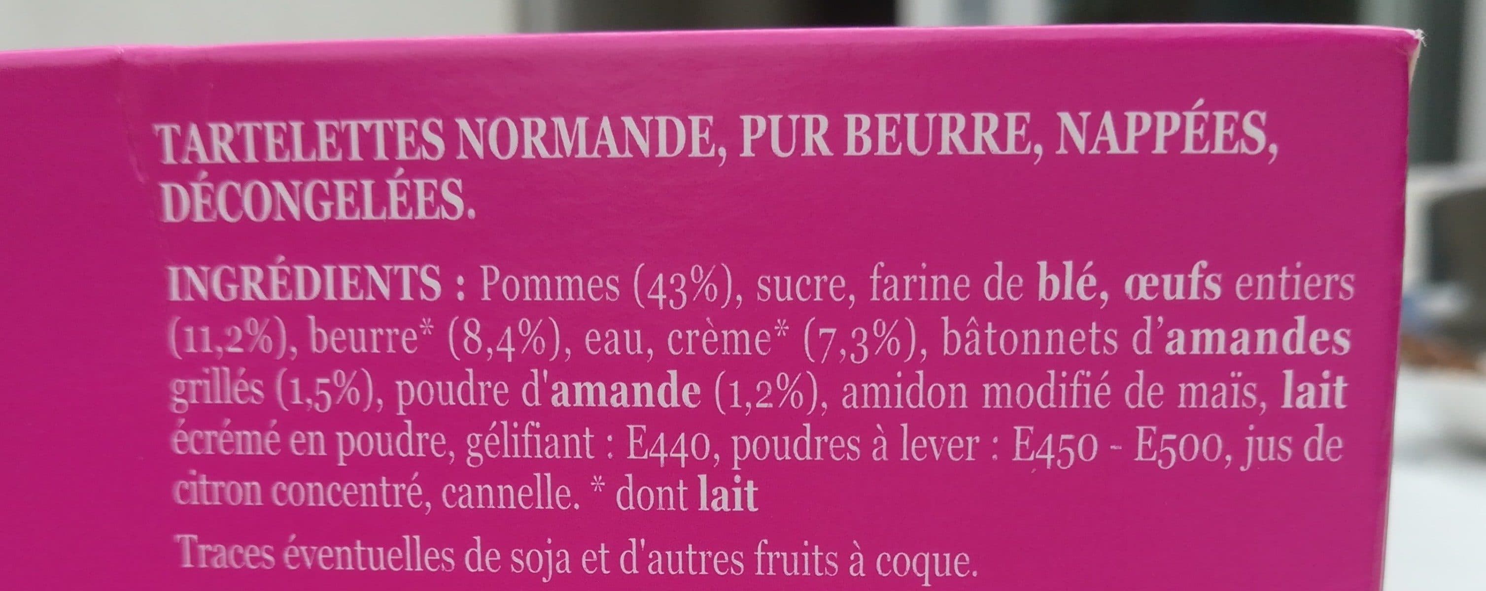 La Fournée Campanière Tartelette normande packshot