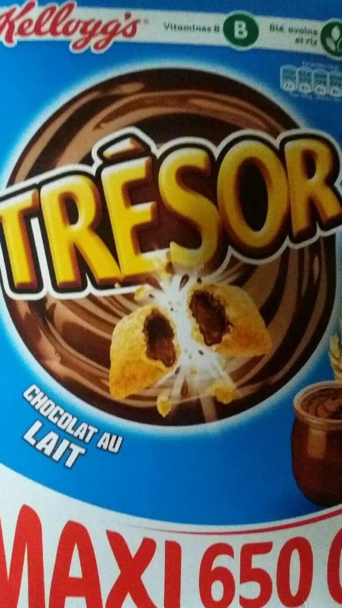 Kellogg's Tresor Chocolat au Lait packshot