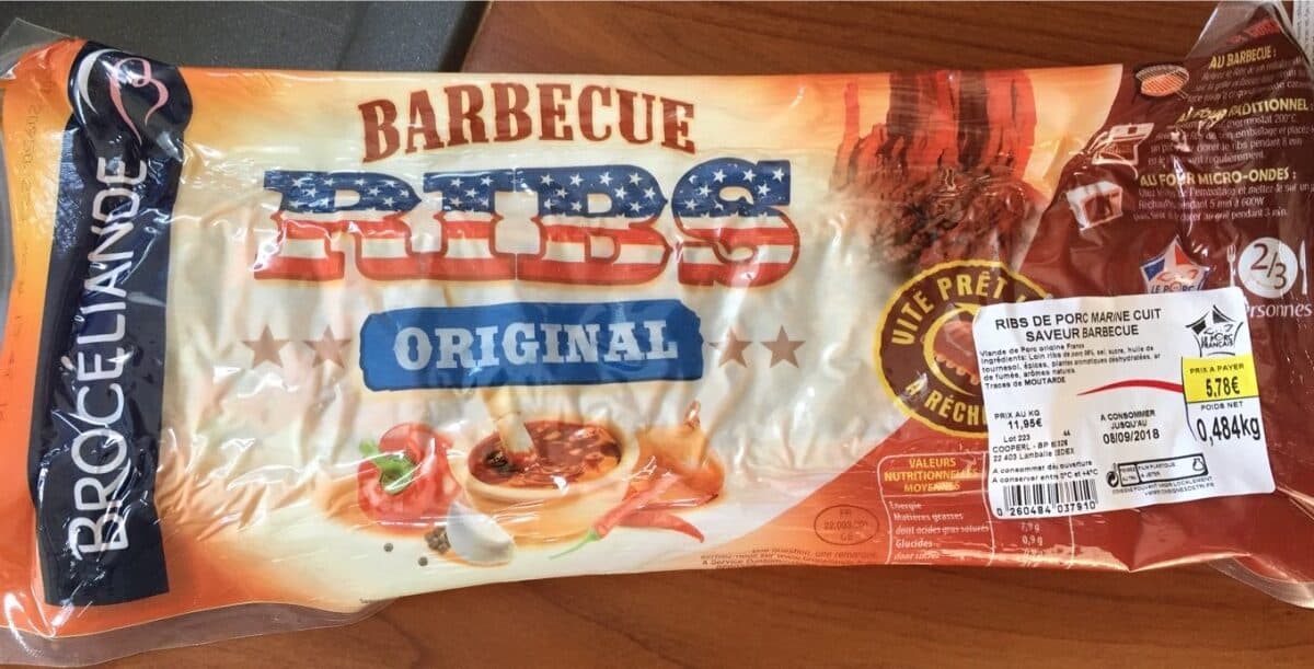 Open Food Facts Ribbs packshot
