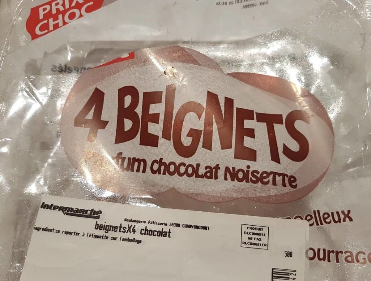 Open Food Facts Beignets chocolat noisette packshot