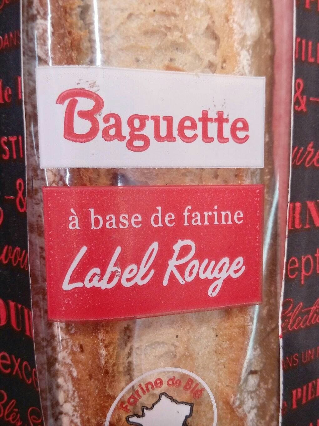 Intermarché Baguette à base de farine Label Rouge packshot