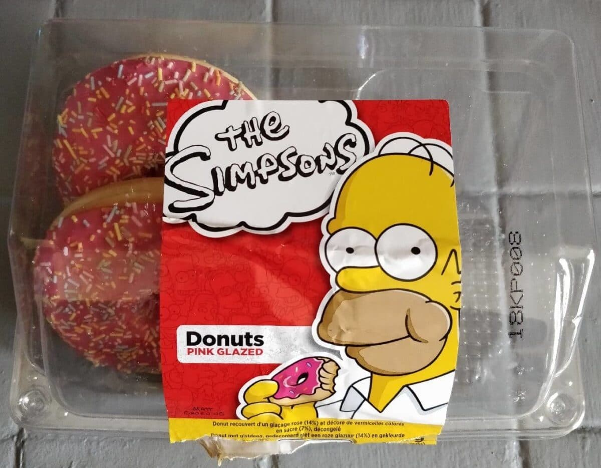 Open Food Facts Donut's Simpsons packshot
