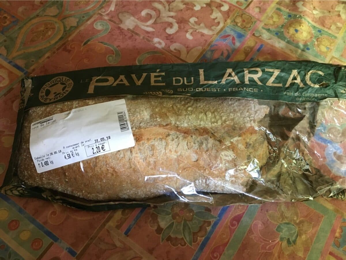Open Food Facts Pavé du Larzac packshot