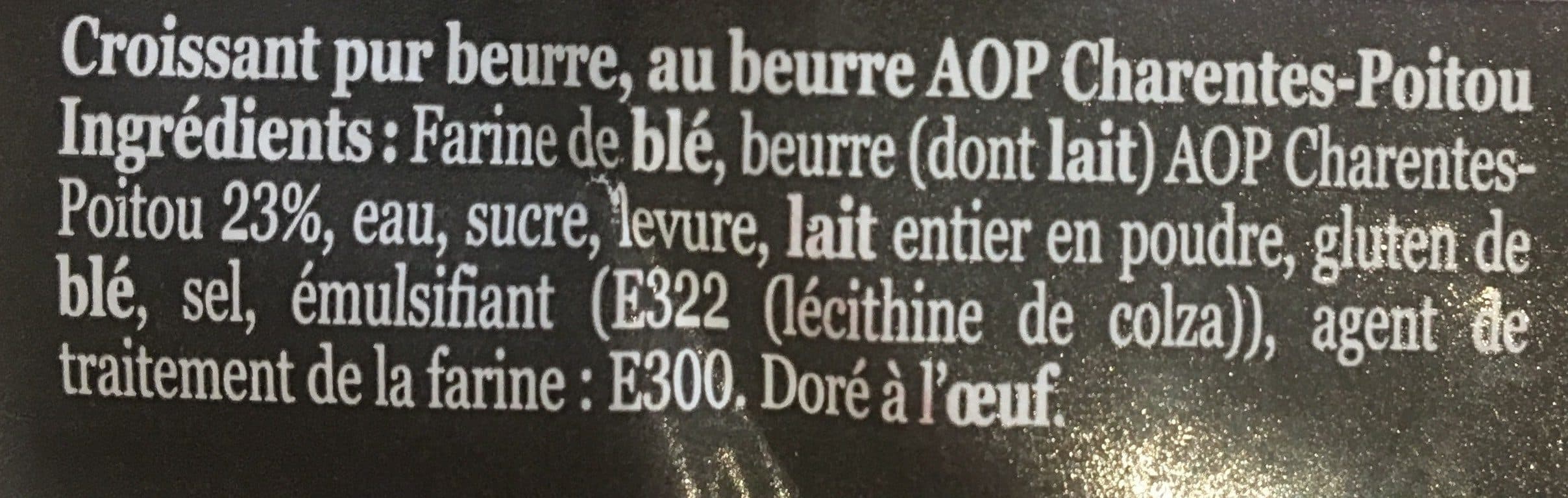 La Fournée Campanière Croissants AOP x2 packshot