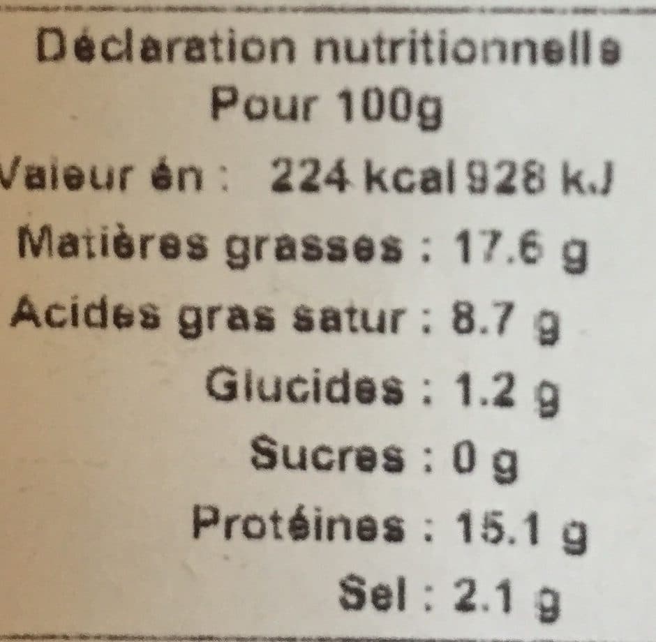 Clémens Merguez véritable packshot