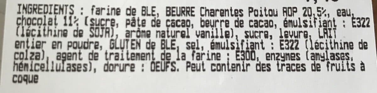 Open Food Facts Pains au chocolat packshot