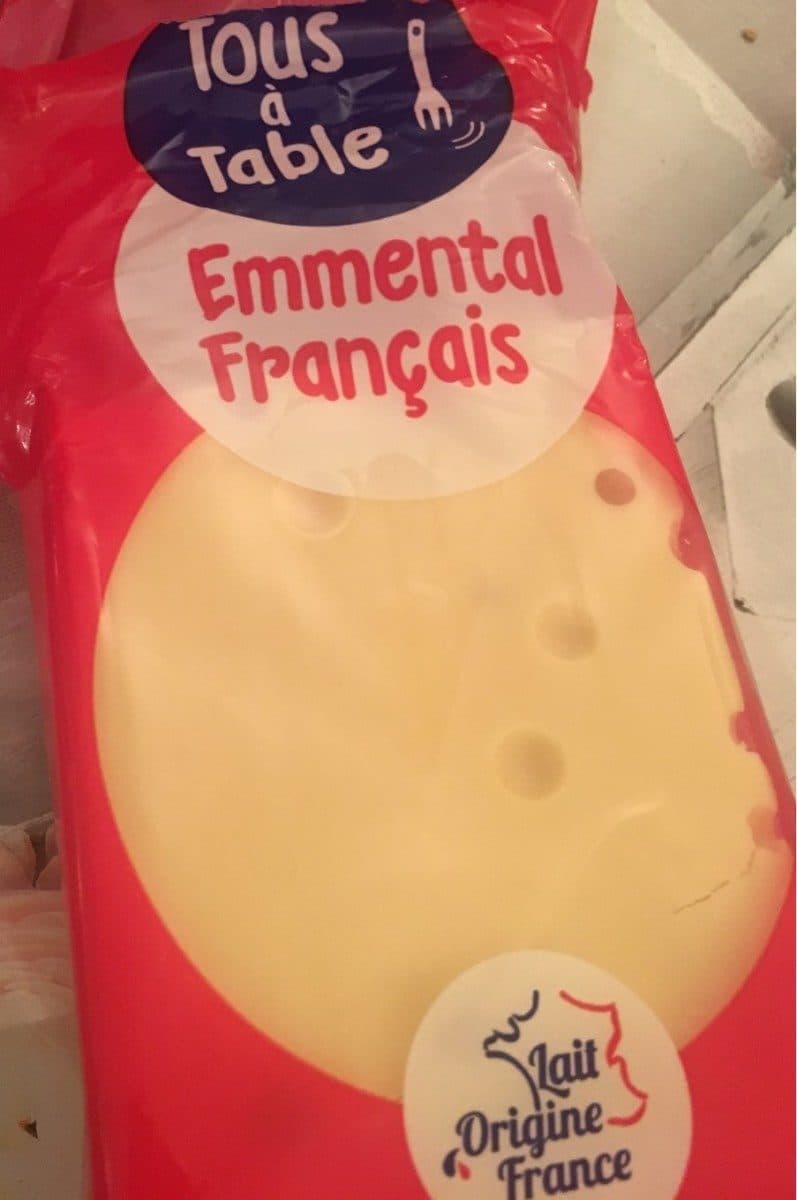 Tous A Table Emmental francais packshot