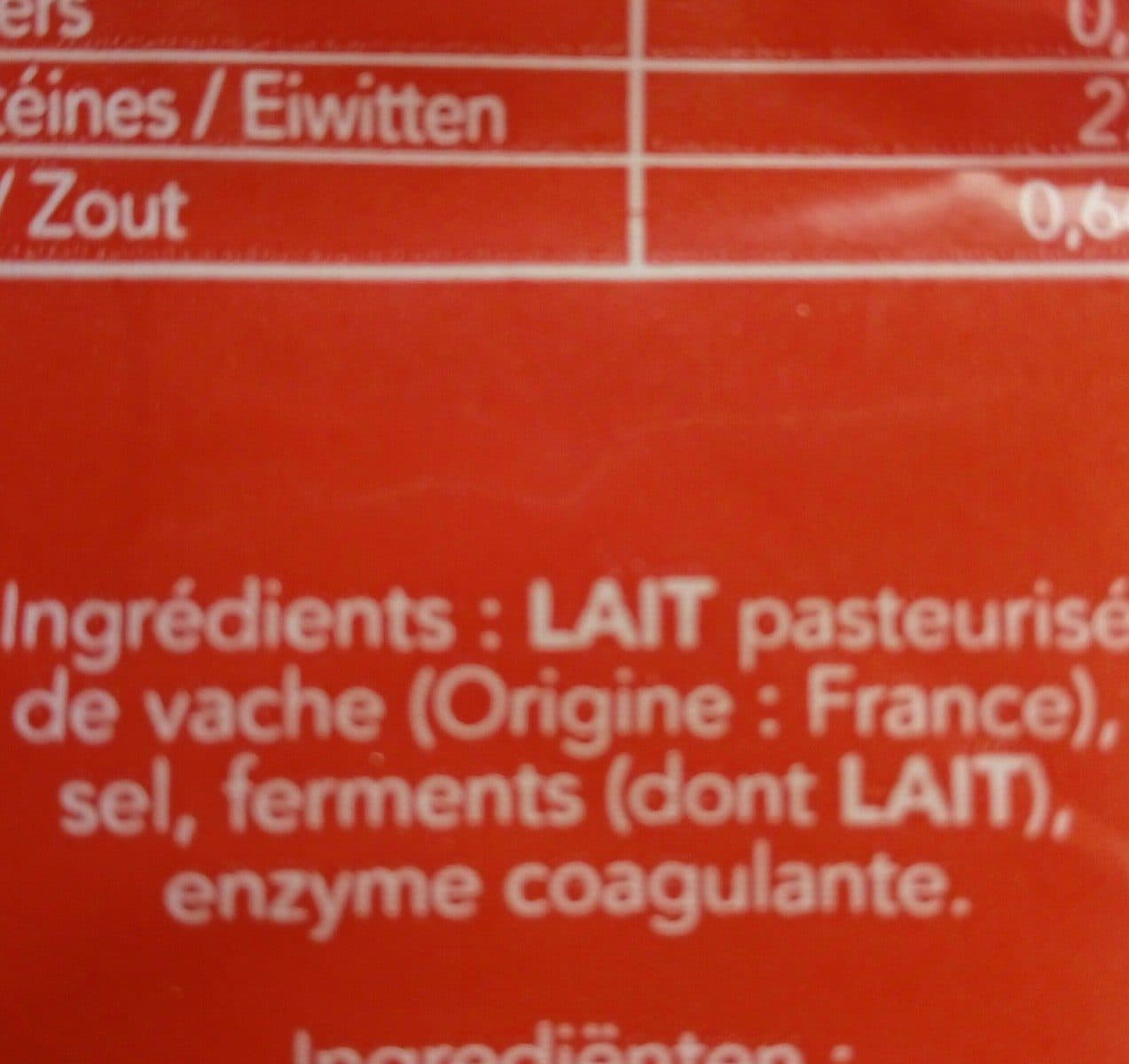 Open Food Facts Emmental français packshot