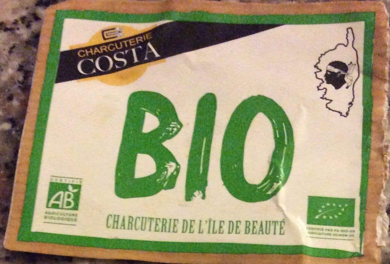 Open Food Facts Saucisson de Corse Bio packshot