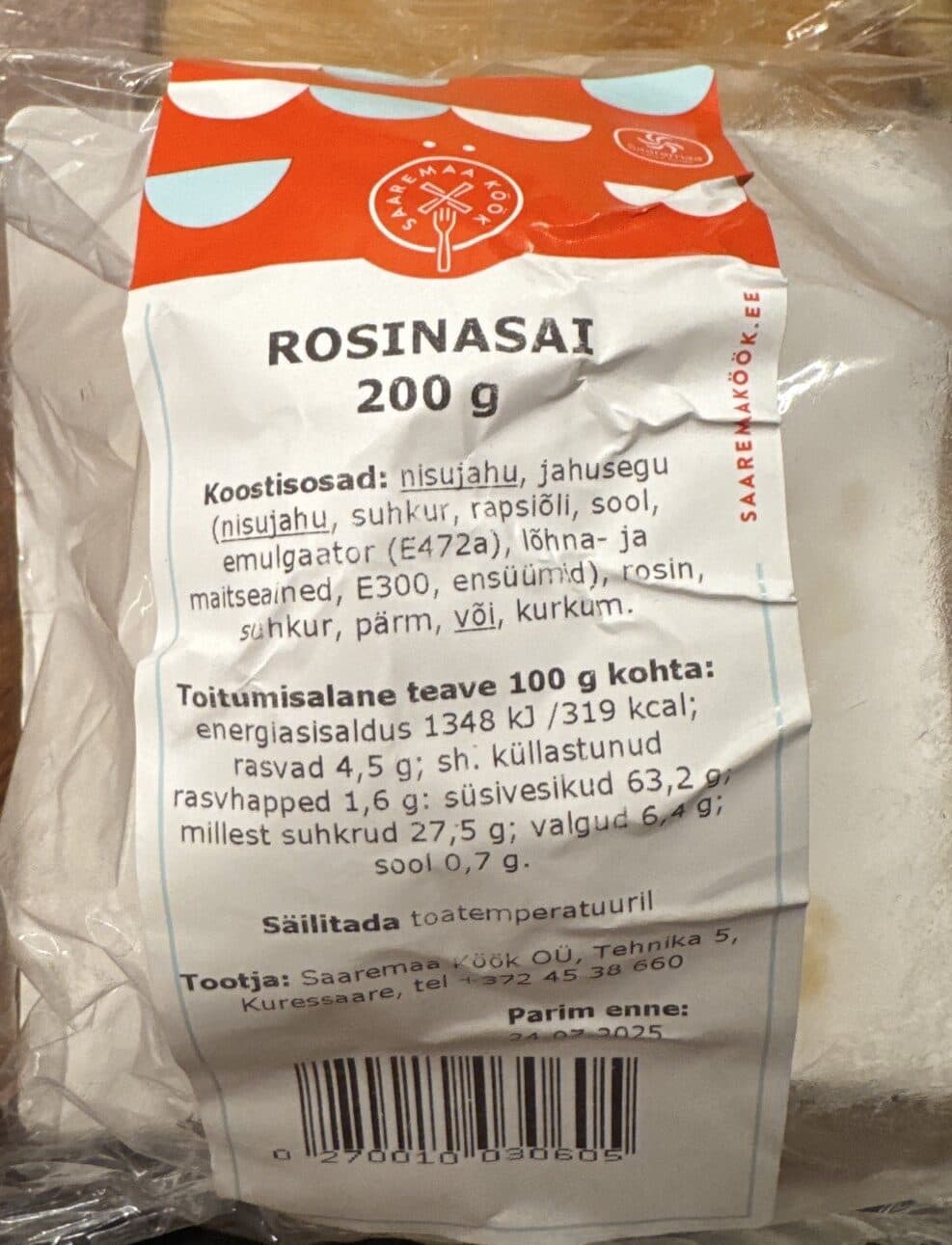 Saaremaa Köök Rosinasai packshot