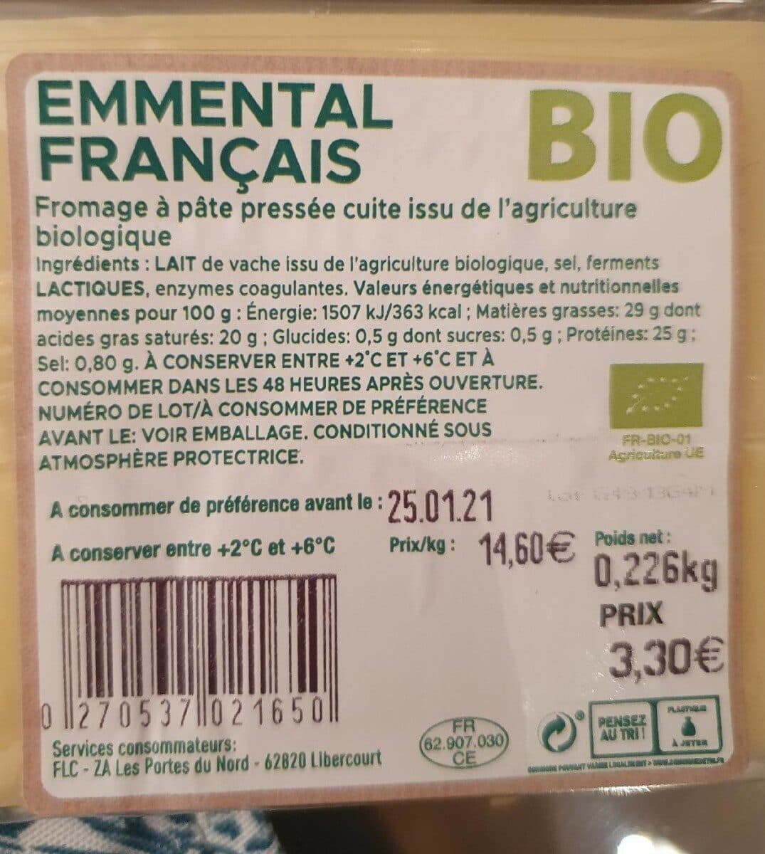 Open Food Facts Emmental packshot