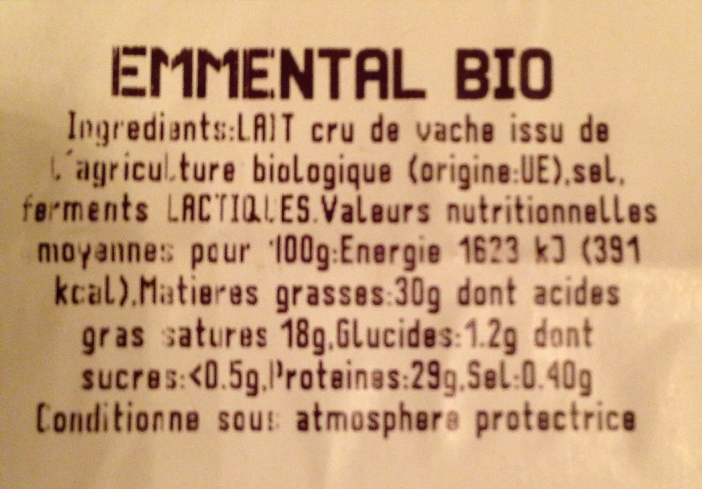 Lis d'Or Emental Bio packshot