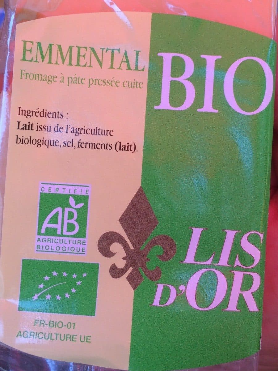 Open Food Facts Emmental bio packshot