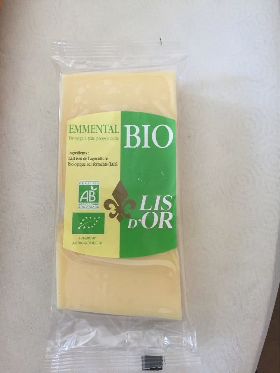 Open Food Facts Emmental bio packshot