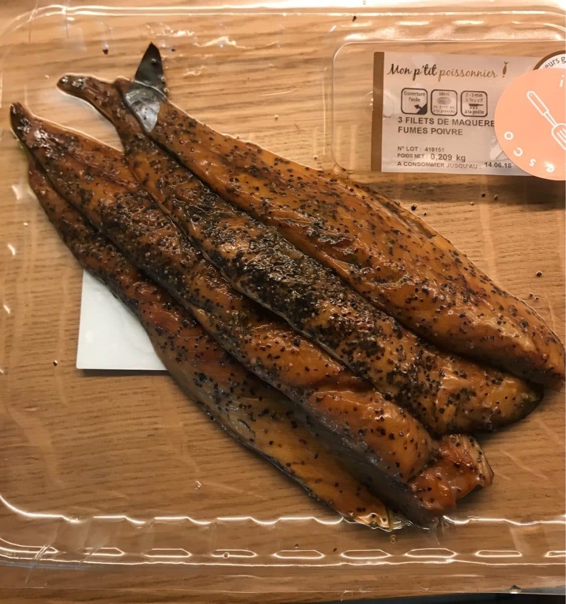 Open Food Facts Filet maquereau poivre packshot
