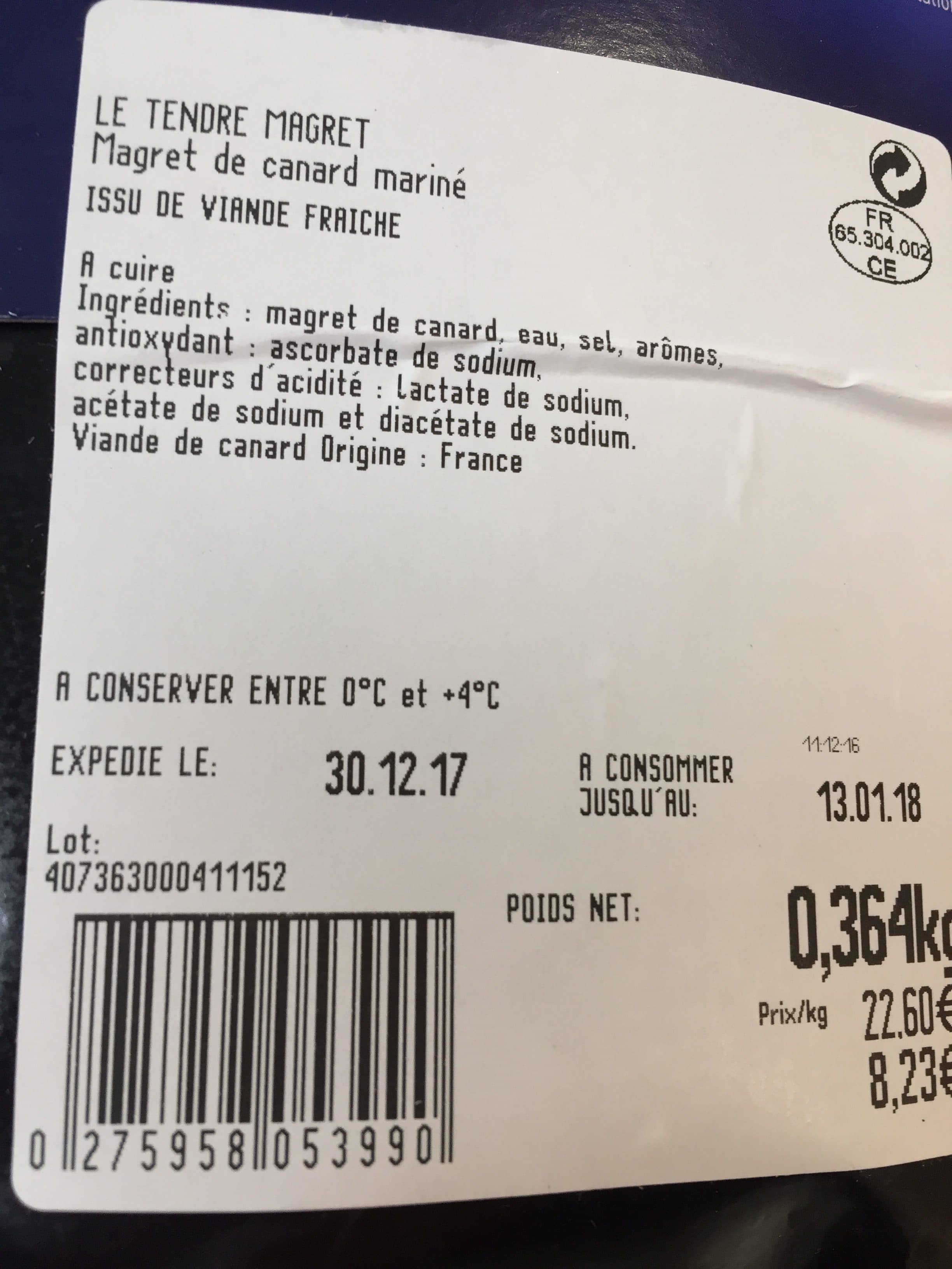 Maison Montfort Le tendre magret packshot