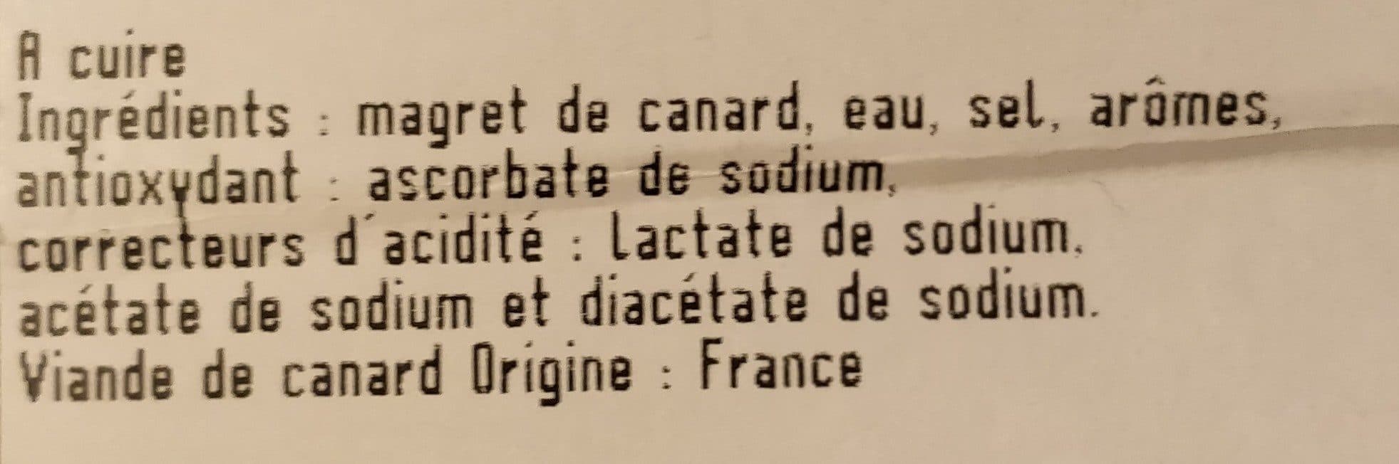 Montfort Tendre magret packshot