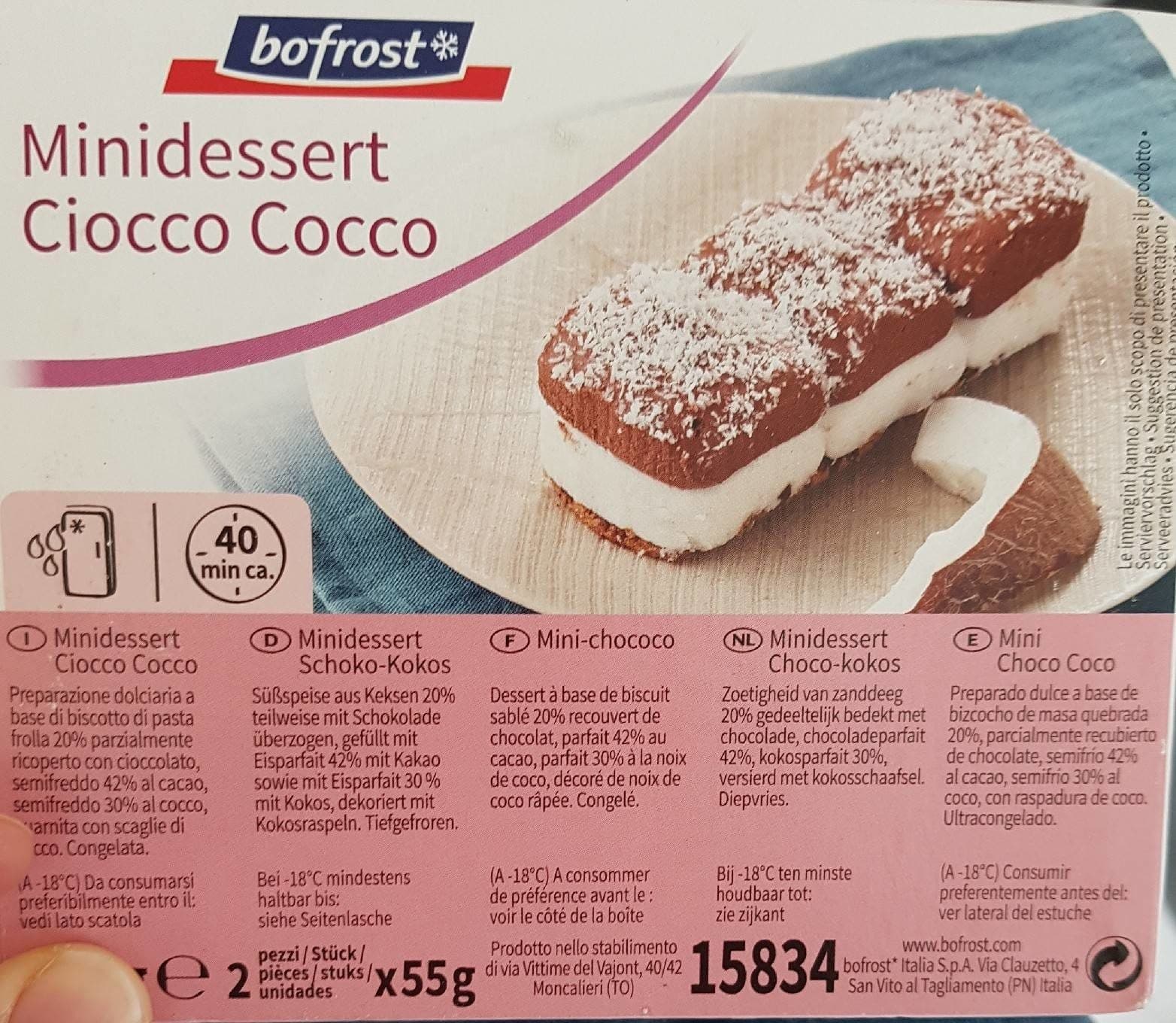 Bofrost Mini-chococo packshot