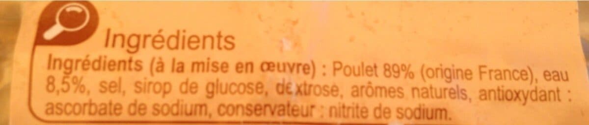 Open Food Facts Poulet saumuré packshot