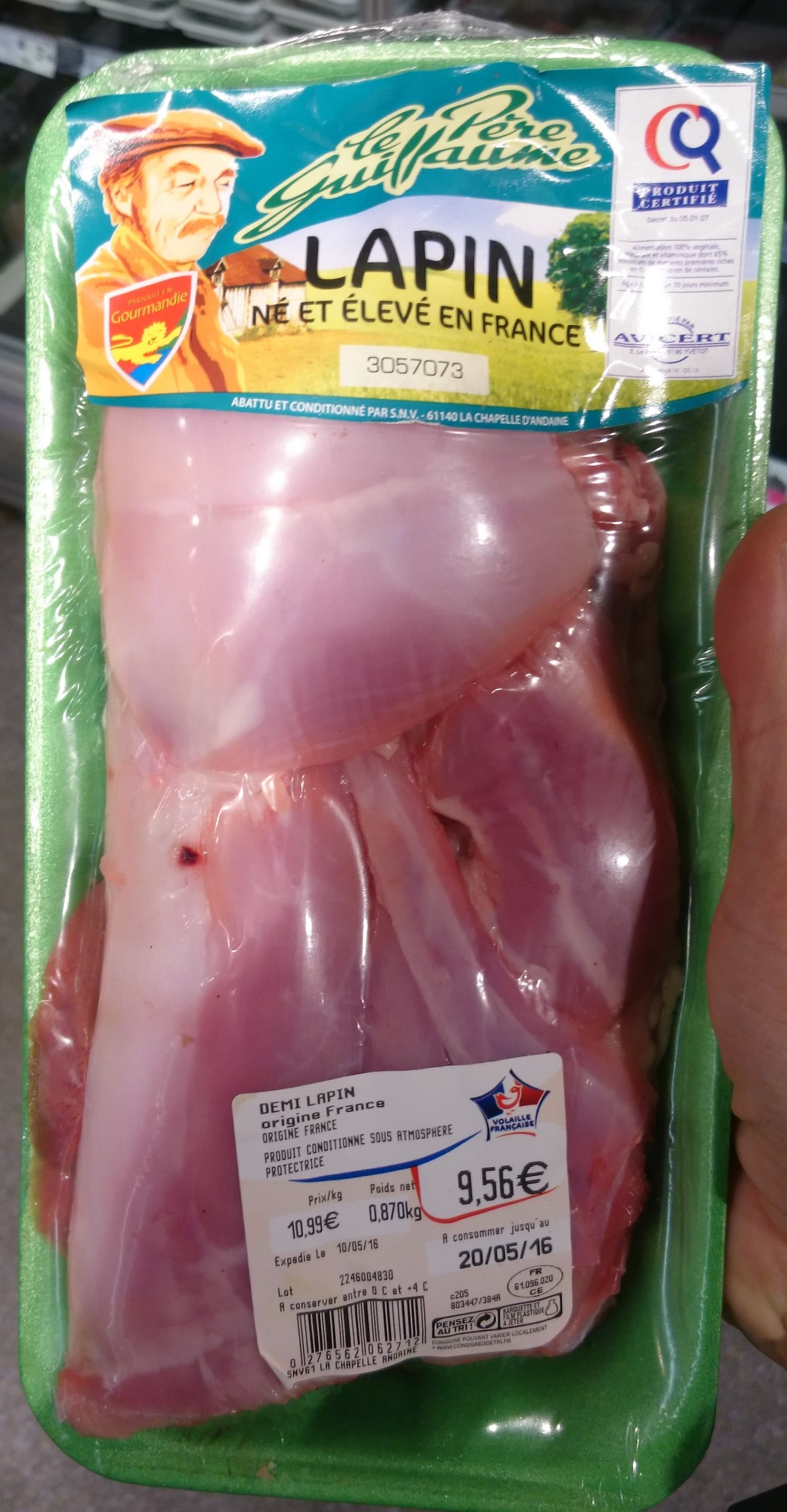Cuni Normandie Demi Lapin packshot