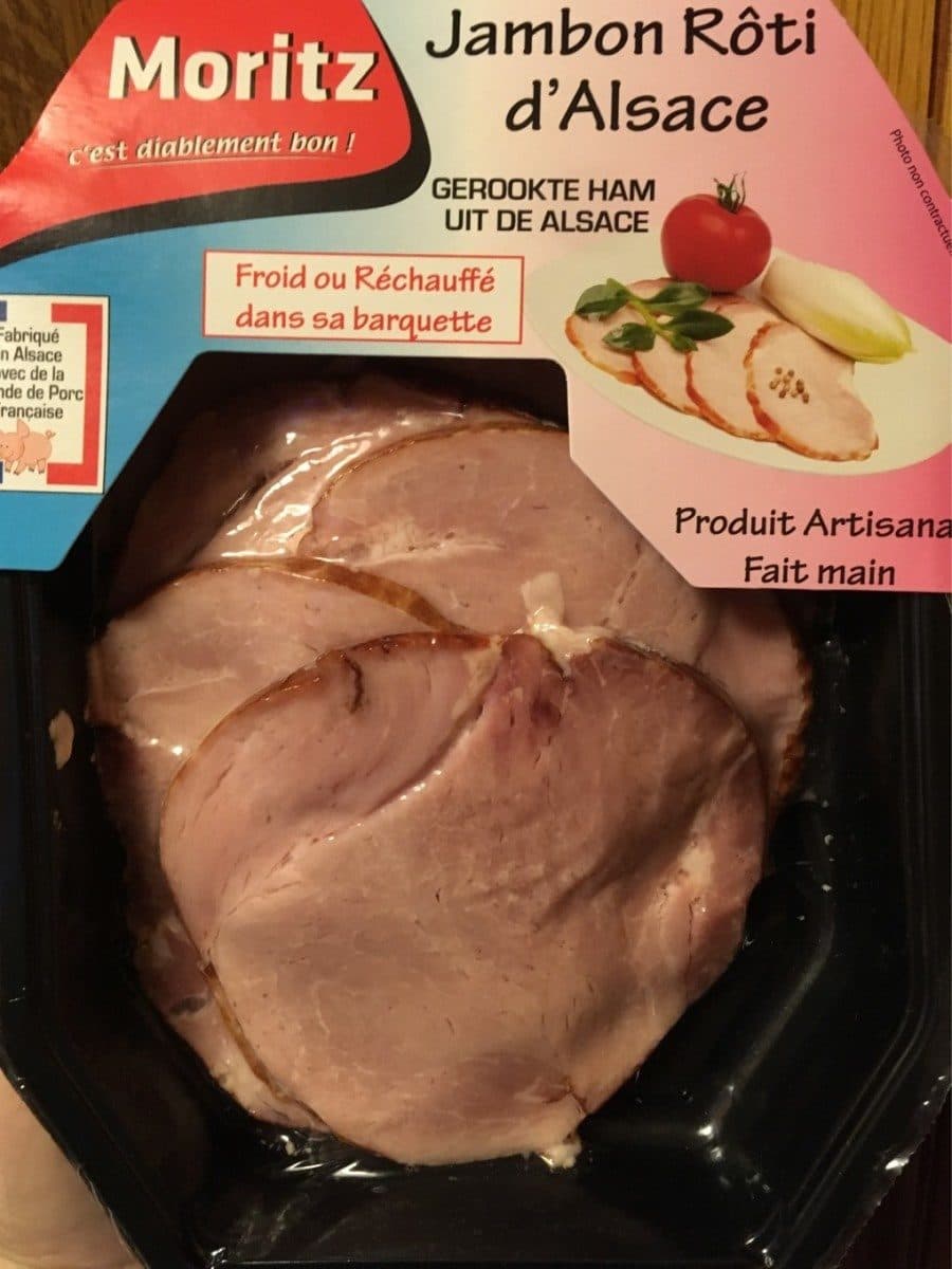 Open Food Facts Jambon rôti d'Alsace packshot
