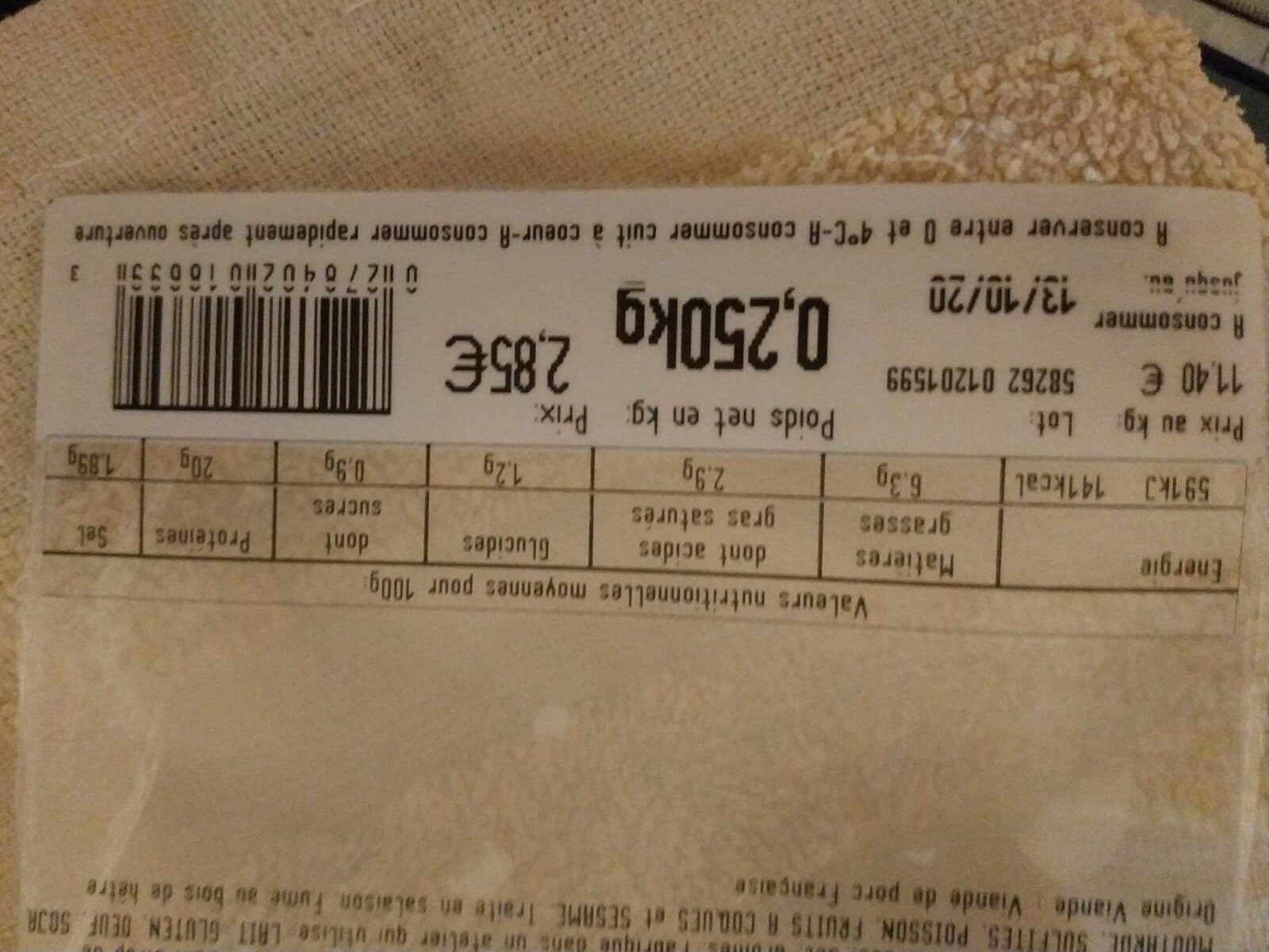 Maître Jacques Médaillons de Porc packshot